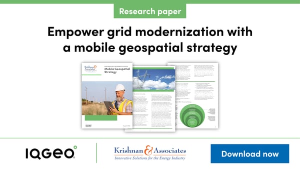 モバイル地理空間戦略で送電網の近代化を促進する 研究論文