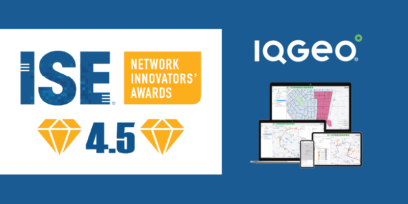 IQGeo、2023年に表彰されるISE Network Innovators’ Award | IQGeo